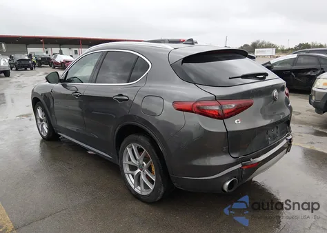 2021 Alfa Romeo Stelvio Ti Awd из США, поврежденный, VIN ZASPAKBN4M7D18739